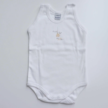 Body Tirante Sport Estampado 1X1 Babidu