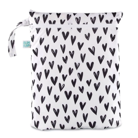 Bolsa Doble Impermeable de Bumkins Corazones