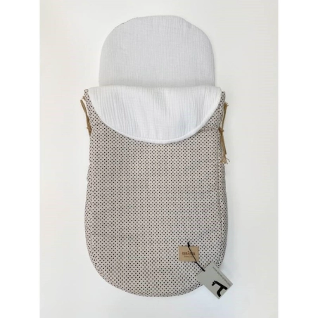 Saco para Capazo Olivia de La Giraffa Bianca e Blu