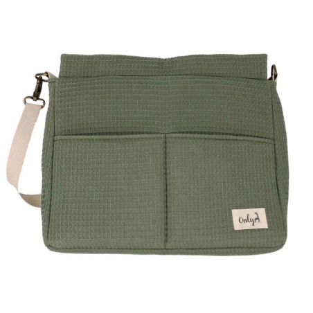 Bolso Panera Only de Giraffa Bianca e Blu Verde Safari