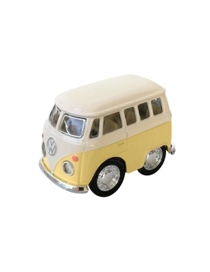 Furgoneta Mini Volkswagen Clásica Amarillo