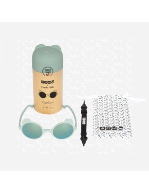 Gafas de Sol para Niños Inkassabl' Ositos Almond Green de Ki ET LA