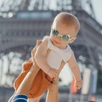 Gafas de Sol para Niños Inkassabl' Ositos Almond Green de Ki ET LA