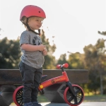 Bicicleta sin pedales Y Velo Junior Yvolution Rojo