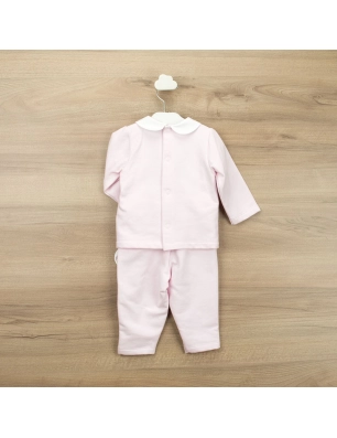 Conj. Pantalon + Camiseta C/Bebe Felpa Babidu