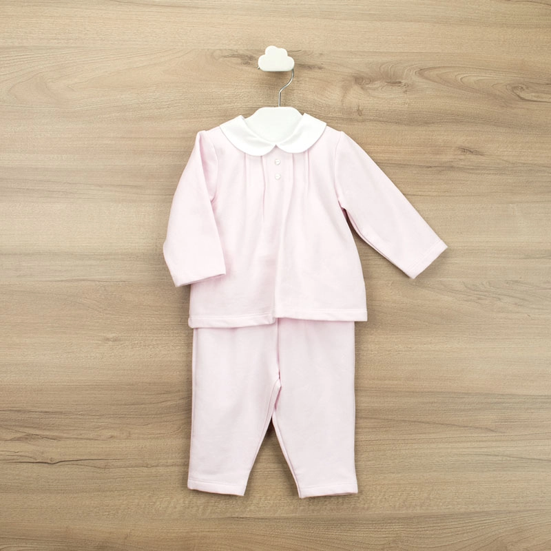 Conj. Pantalon + Camiseta C/Bebe Felpa Babidu