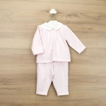 Conj. Pantalon + Camiseta C/Bebe Felpa Babidu