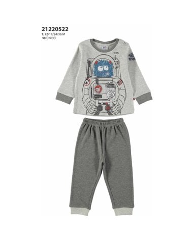 Pijama Niño Inter." Monster In Sp" Yatsi