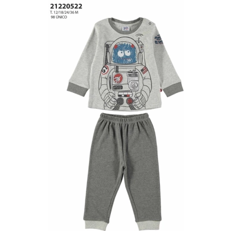 Pijama Niño Inter." Monster In Sp" Yatsi
