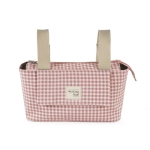 Bolso Organizador I Love Vichy de Walking Mum Rosa