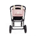Bolso Organizador Silla Paseo I Love Vichy de Walking Mum Rosa