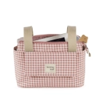 Bolso Organizador I Love Vichy de Walking Mum Rosa