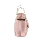 Bolso Organizador I Love Vichy de Walking Mum Rosa