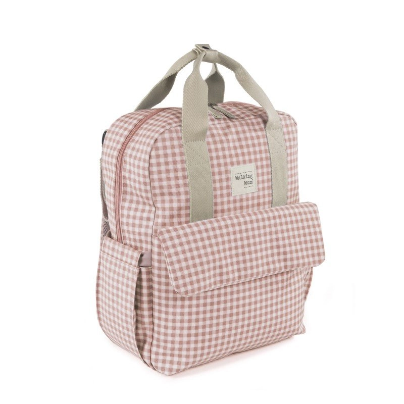 Mochila Maternal I Love Vichy de Walking Mum