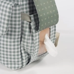 Mochila Maternal I Love Vichy de Walking Mum Verde