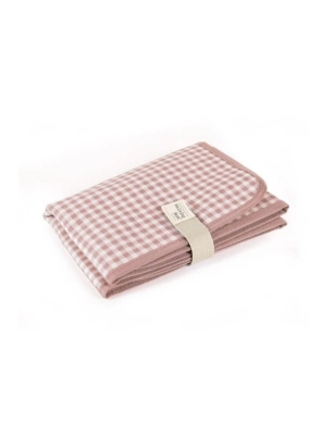 Cambiador bebe I Love Vichy de Walking Mum Rosa