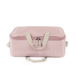 Maleta Maternal I Love Vichy de Walking Mum Rosa
