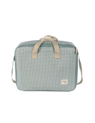 Maleta I Love Vichy de Walking Mum Verde