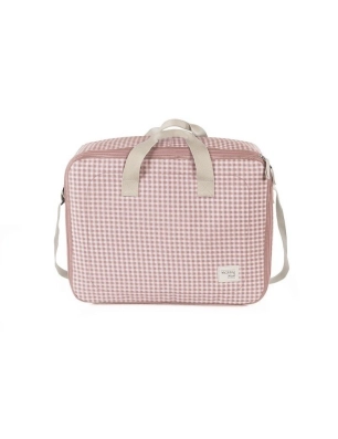 Maleta I Love Vichy de Walking Mum Rosa