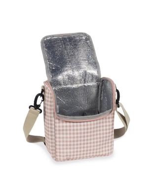Bolsa Isotérmica Vichy de Walking Mum Rosa