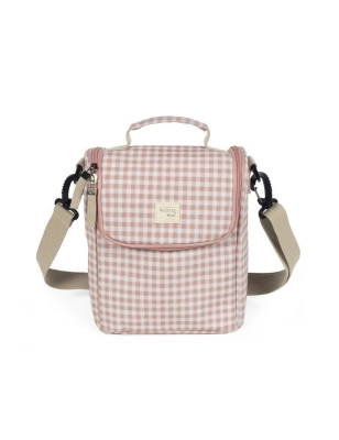 Bolsa Térmica I Love Vichy de Walking Mum Rosa