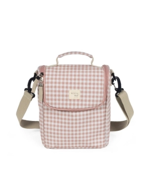 Bolsa Térmica I Love Vichy de Walking Mum Rosa