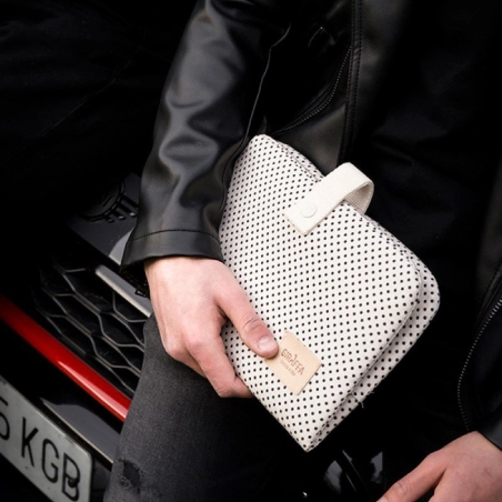 Portadocumentos Olivia de Giraffa Bianca e Blu