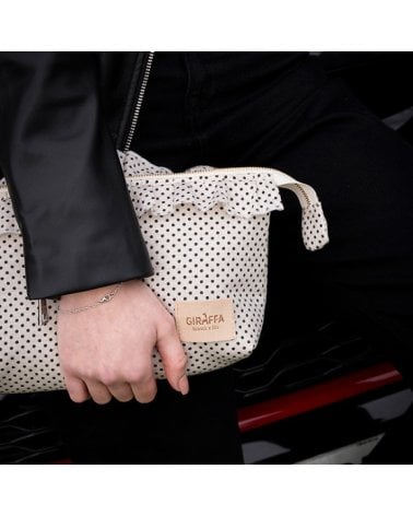 Neceser con Volante Olivia de Giraffa Bianca e Blu