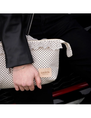 Neceser con Volante Olivia de Giraffa Bianca e Blu