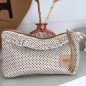 Neceser con Volante Olivia de Giraffa Bianca e Blu