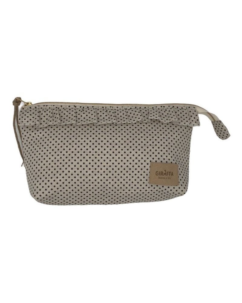 Neceser con Volante Olivia de Giraffa Bianca e Blu