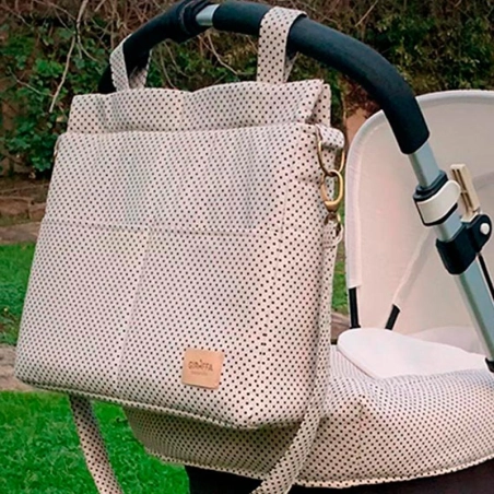 Bolso Panera Olivia de Giraffa Bianca e Blu