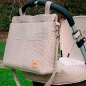 Bolso Panera Olivia de Giraffa Bianca e Blu