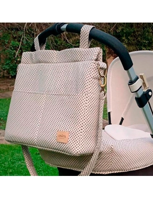 Bolso Panera Olivia de Giraffa Bianca e Blu