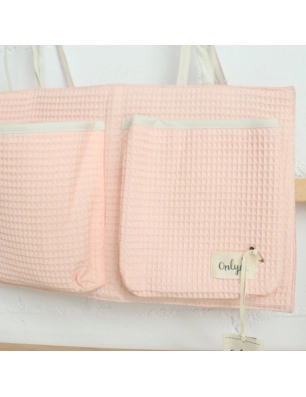 Bolso Organizador Only de Giraffa Bianca e Blu Rosa