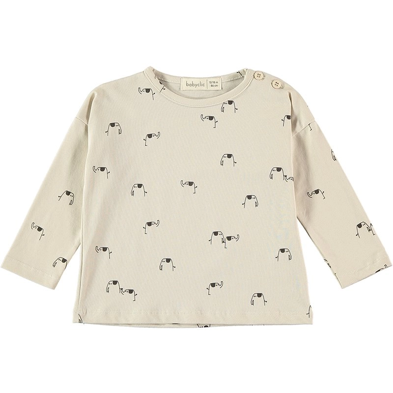Camiseta M/L Elephants Baby Clic