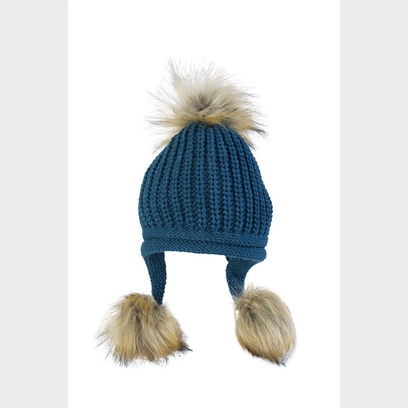 Gorro Punto Pompones Miralles