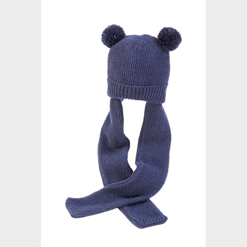 Gorro Punto Con Bufanda Miralles