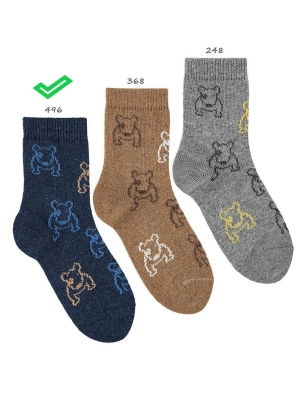 Calcetines Fantasia Bulldog Condor Azul Oscuro