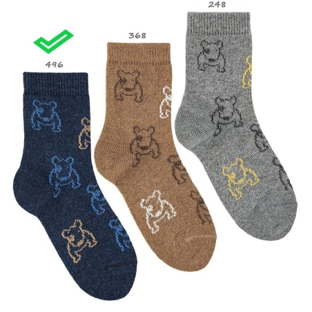 Calcetines Fantasia Bulldog Condor Azul Oscuro