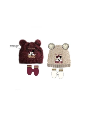 Gorro+Guantes Minnie Sun City