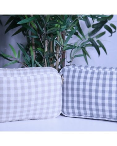 Neceser Petra de Giraffa Bianca e Blu