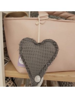 Colgante Corazón Only Giraffa de Giraffa Bianca e Blu