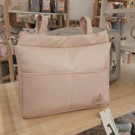 Bolso Panera Leo de Giraffa Bianca e Blu Rosa