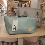 Bolso Minibag Leo de Giraffa Bianca e Blu Mint