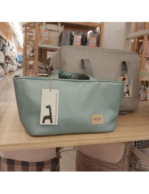 Bolso Minibag Leo de Giraffa Bianca e Blu Mint