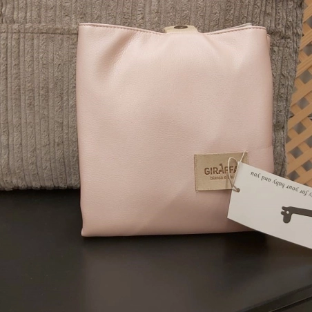 Cambiador de viaje Leo de Giraffa Bianca e Blu Rosa