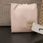 Cambiador de viaje Leo de Giraffa Bianca e Blu Rosa