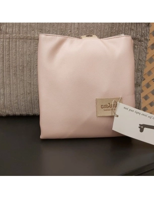 Cambiador de viaje Leo de Giraffa Bianca e Blu Rosa