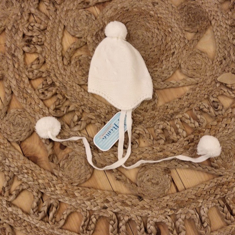 Gorro Pto. Bebe Pompones Miralles